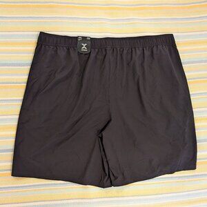 ⭐ NEW NWT Men's Xersion black 8" shorts size XXL